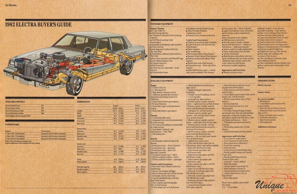 1982 Buick Prestige Full-Line All Models Brochure Page 26